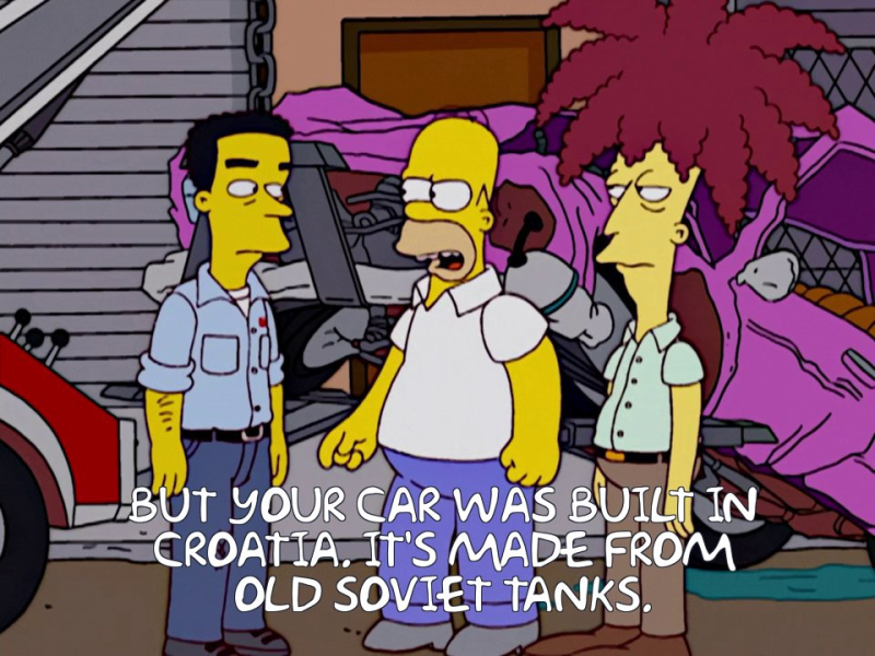 Illustration for article titled Los Simpson por fin revelan de qué marca y modelo es el automóvil de Homer